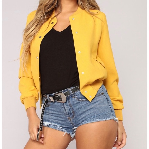 Mustard yellow jacket - Picture 6 of 11